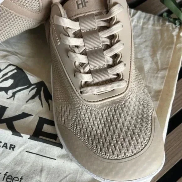 New Hike Footwear Stride Hands-Off lace up Ergonomic Shoes beige EU 40 - Picture 2 of 9